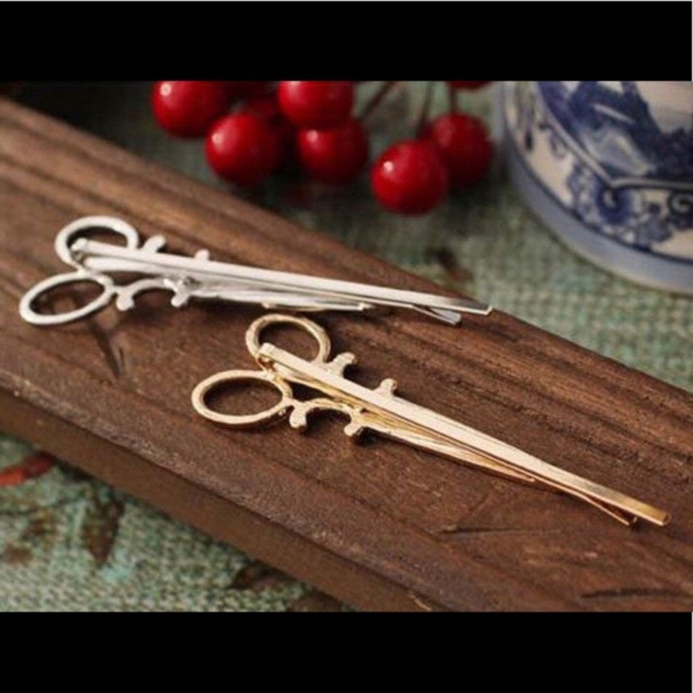 New! Set of Scissor Hair Pins - Picture 8 of 10